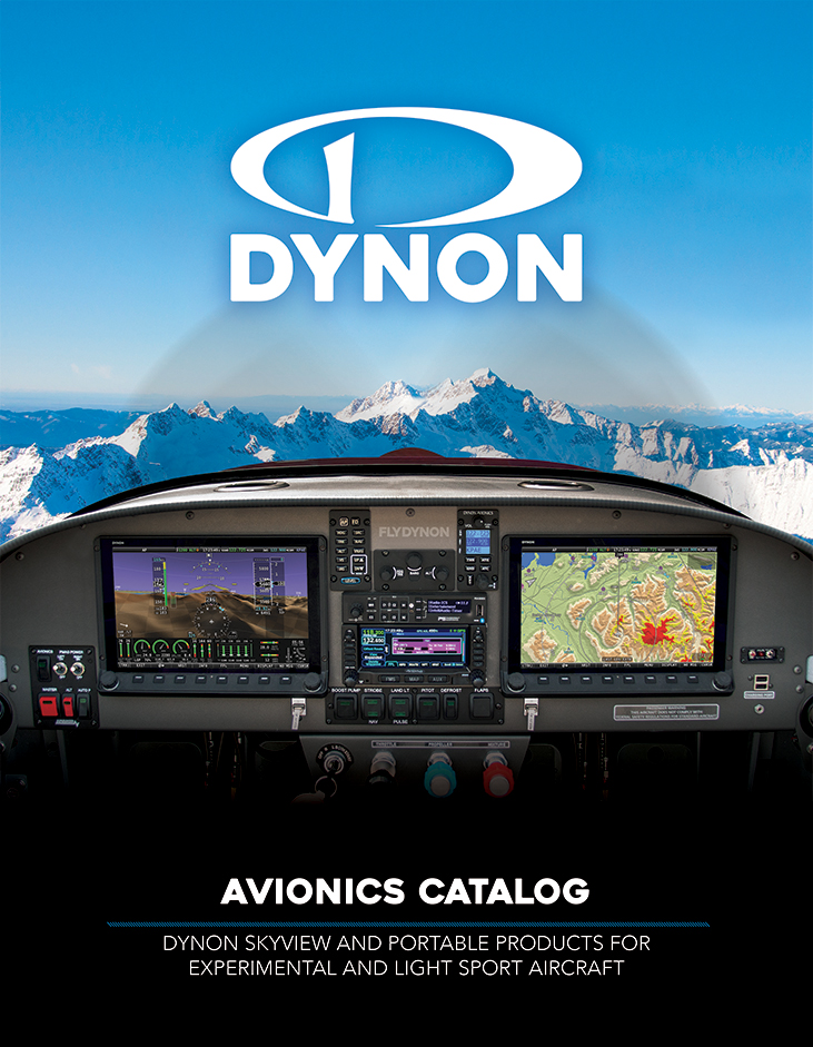 View or Download The Dynon Avionics Catalog For Experimental Aircraft